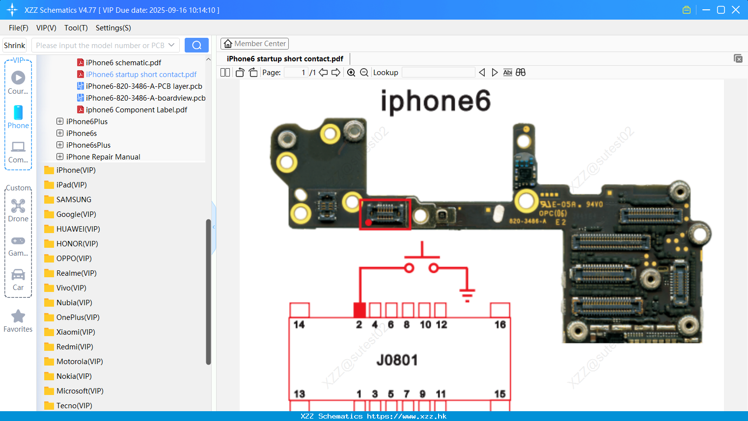 IPhone6 Startup Short Contact
